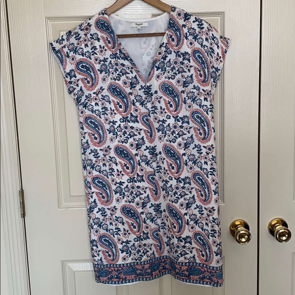 Madewell Floral Shift Dress